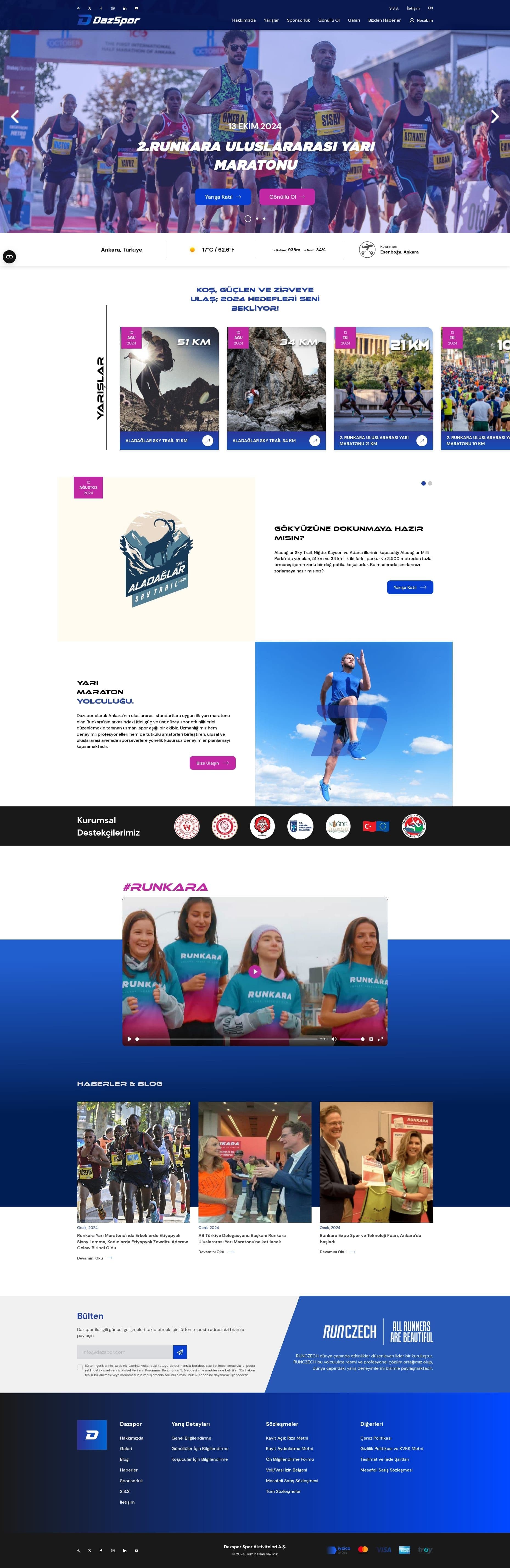 Dazspor Event Management System