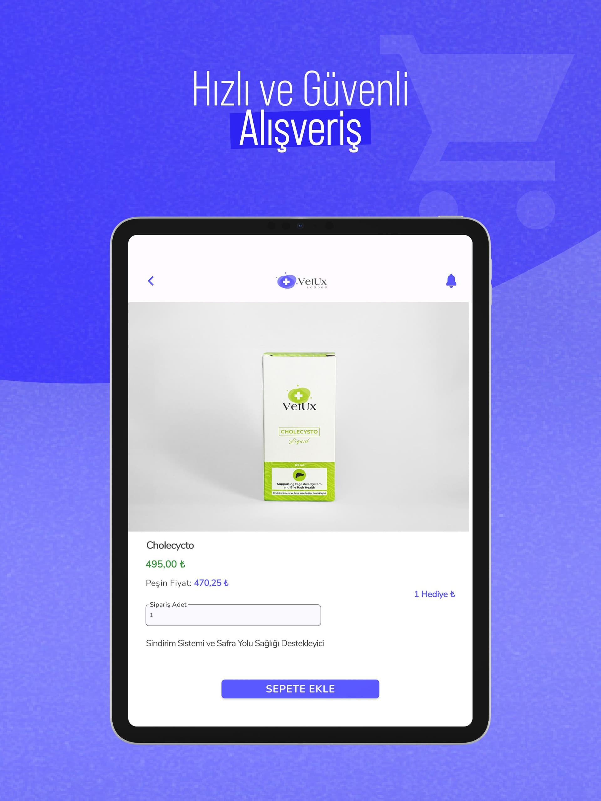 Vet-Ux E-Commerce Mobile Application